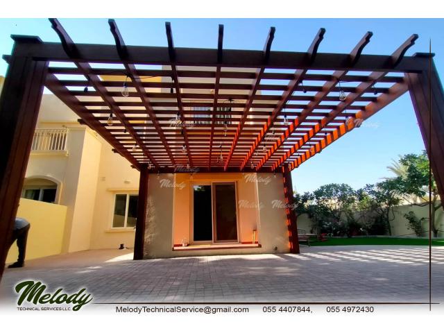 Get the Best Wooden Pergola in UAE | Best Pergola Suppliers