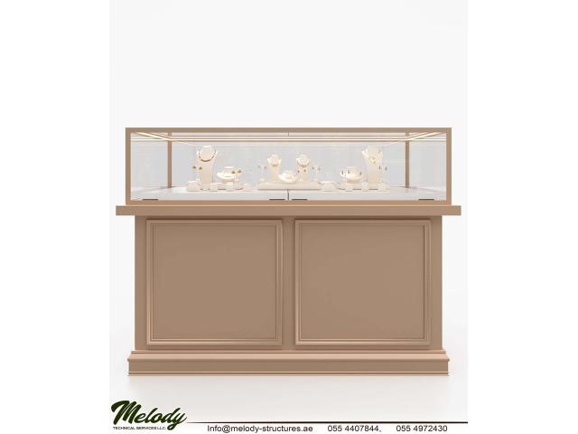 Rent a Jewelry Showcase | Display Counter for Events in UAE