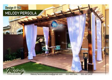 Pergola Suppliers in UAE | Wooden Pergola | Aluminum Pergola