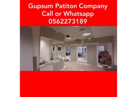 Gypsum parititon in Ajman Dubai sharjah