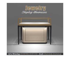 High Quality Jewelry Showcase for Event and Exhibition | Rental Showcases in UAE