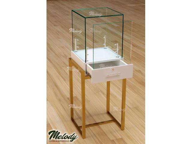 High Quality Jewelry Showcase for Event and Exhibition | Rental Showcases in UAE