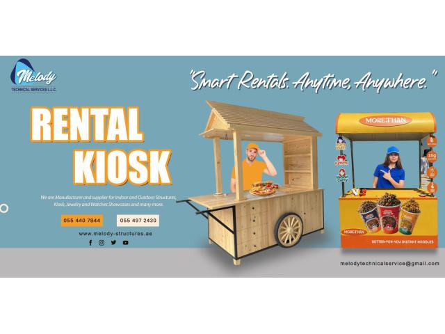 Rent Affordable Kiosks for Food & Coffee Events in UAE
