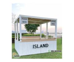 Indoor Events Kiosk in Uae | Coffee Kiosk | Food Kiosk Suppliers in Uae.