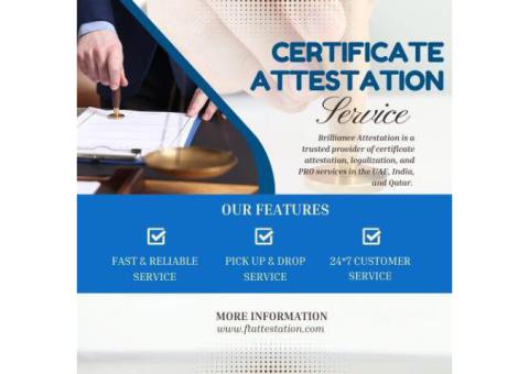 Complete Document Attestation Services for UAE