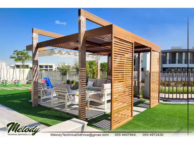 Pergola Suppliers in UAE | Wooden Pergola in Dubai