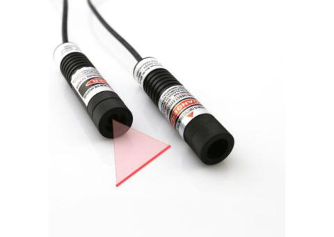 Scientific Research Used Gaussian Beam 635nm Red Line Laser Module