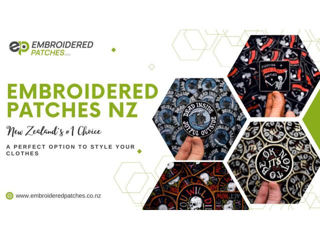 Grab The Best Customized Iron On Patches in NZ