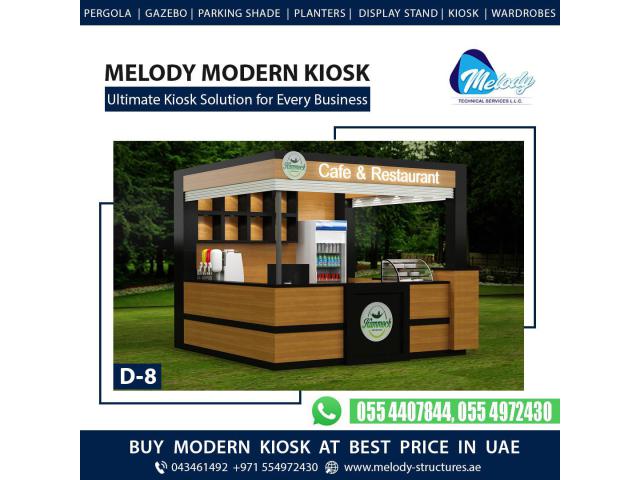 Kiosk Manufacturing in UAE | Food Kiosk | Perfume Kiosk