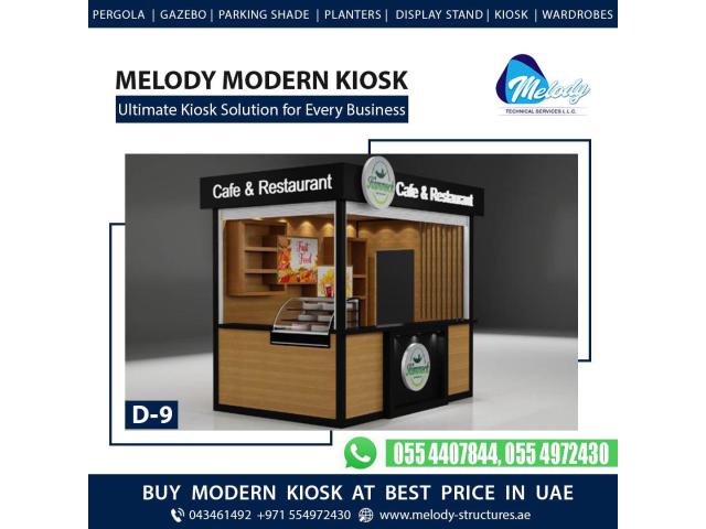 Kiosk Manufacturing in UAE | Food Kiosk | Perfume Kiosk