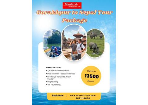 Nepal tour Package from Gorakhpur