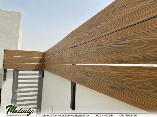 WPC Fence Suppliers in Dubai | WPC Fence in UAE