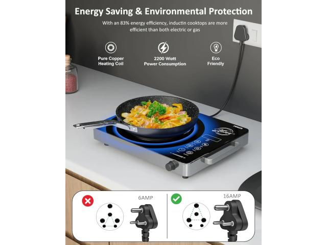 FEDUS 2200 Watts Infrared Cooktop