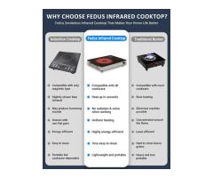 FEDUS 2200 Watts Infrared Cooktop