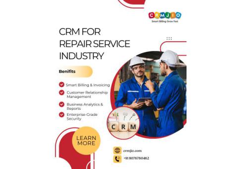 Boost Your Repair Business with CRMJIO – The Best CRM for Repair Service Industry