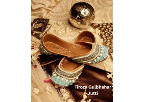 Gulbhahar bridal juttis are a dream to walk in