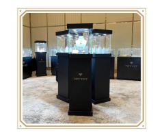 Book Jewelry Showcases for upcoming Events and Exhibitions