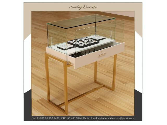 Book Jewelry Showcases for upcoming Events and Exhibitions