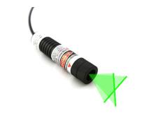 Metal Processing Work with Glass Coated Lens 532nm Green Cross Line Laser Module