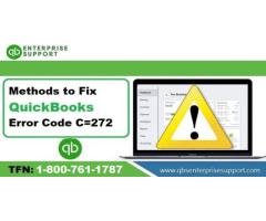How to Rectify QuickBooks Error Code C=272?