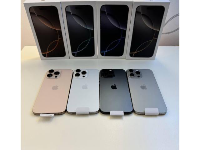 Apple iPhone 16 Pro Max, iPhone 16 Pro, iPhone 16, iPhone 16 Plus, iPhone 15