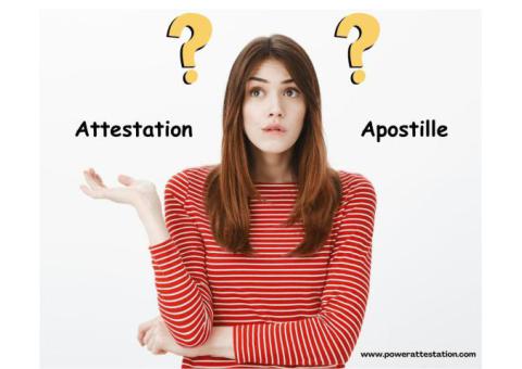 Difference Between Apostile and Attestation