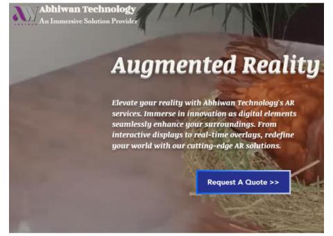 What are the best Augmented reality companies in India