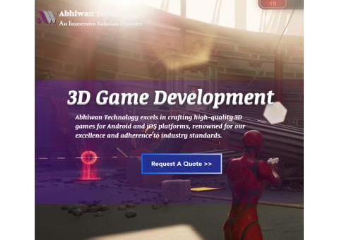 Which is the best 3D Game development company in India