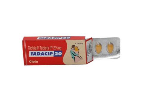 Online Pharma trusted choice for effective health solutions with Tadacip 20mg