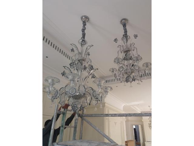 Call us 052-5868078 for Professional Chandelier Installation, Cleaning, Services