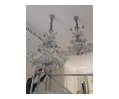 Call us 052-5868078 for Professional Chandelier Installation, Cleaning, Services