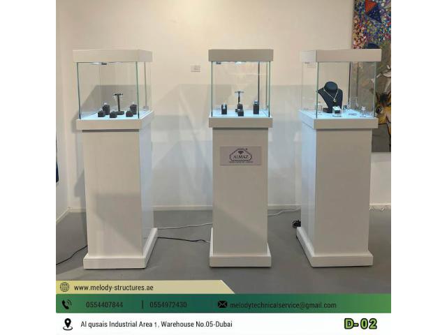 Best Display Showcases for Jewelry Events and Exhibition in UAE