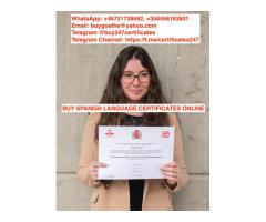 WhatsApp: +46731738682. Buy DELE, SIELE, CELI Certificates Online
