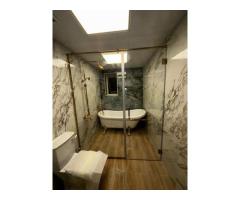 DEMOLITION GLASS PARTITION/ GYPSUM PARTITION FIT OUT 052-1190882