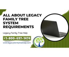 Legacy Family Tree System Requirements for Windows 10 & 11