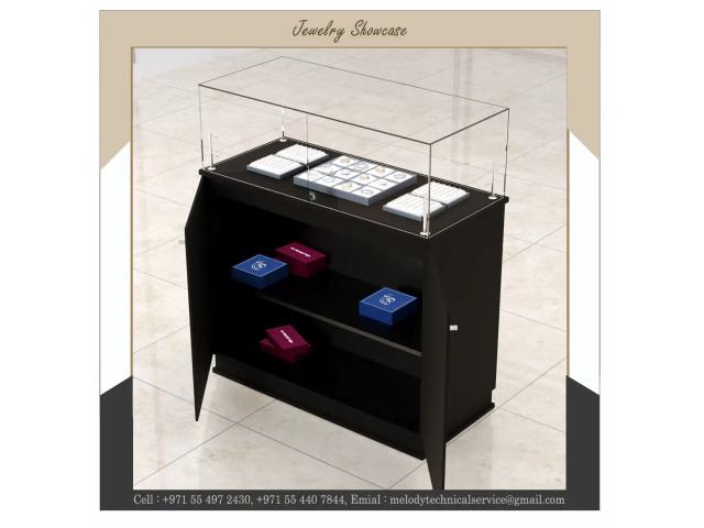 Jewelry Display Showcases for rent available