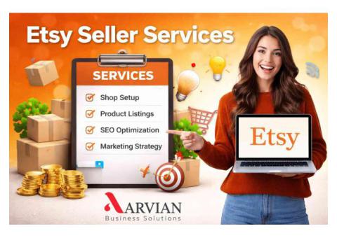 Affordable Etsy Seller Services for New Sellers