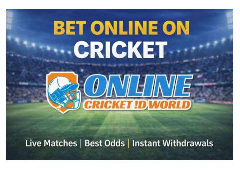 Bet Online on Cricket IPL & World Cup Matches