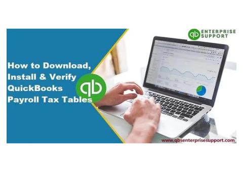 Your Payroll Tax Table Isn’t Updating? Here’s How to Fix It in QuickBooks