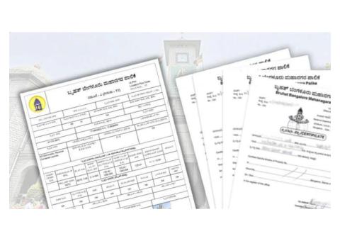 BBMP Khata Extract & Certificate Service
