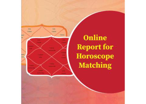 Online Report for Horoscope Matching for Marriage Compatibility