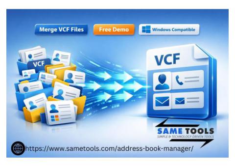 Merge Unlimited vCard Files into One Single VCF Contact List