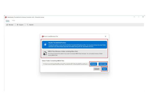 MailsDaddy Thunderbird to Outlook Converter