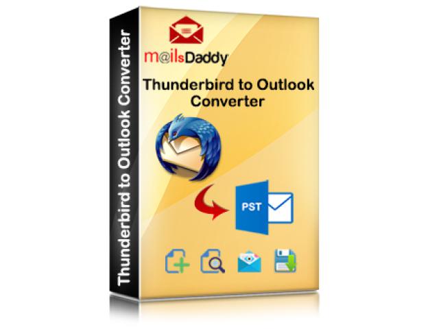 MailsDaddy Thunderbird to Outlook Converter