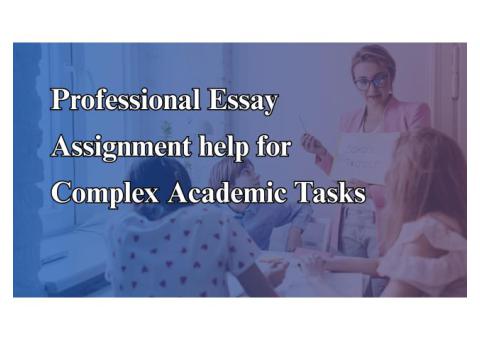 Professional Essay Assignment help for Complex Academic Tasks
