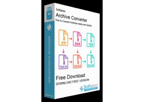 Easily Switch Between ZIP, RAR & 7Z Formats