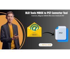 Convert MBOX to PST by BLR MBOX to PST Converter