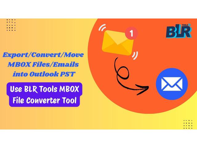 Convert MBOX to PST by BLR MBOX to PST Converter