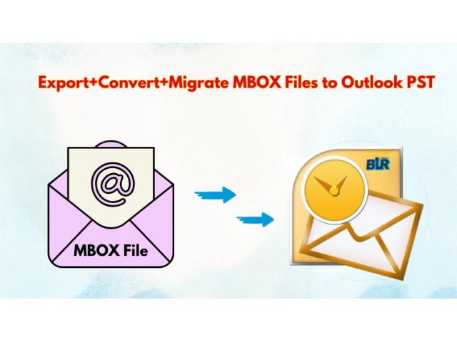 BLR MBOX Converter: Convert Multiple MBOX Files to PST
