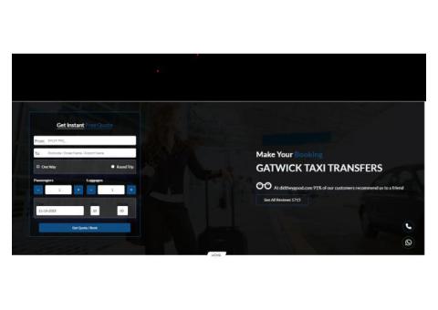 Gatwick Taxi Transfer – Reliable London Airport Transfers